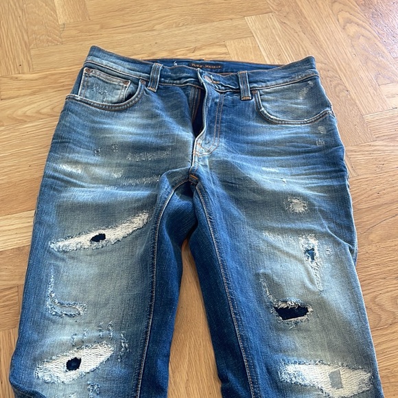NUDIE Mens Denim in David Replica wash - Picture 2 of 5